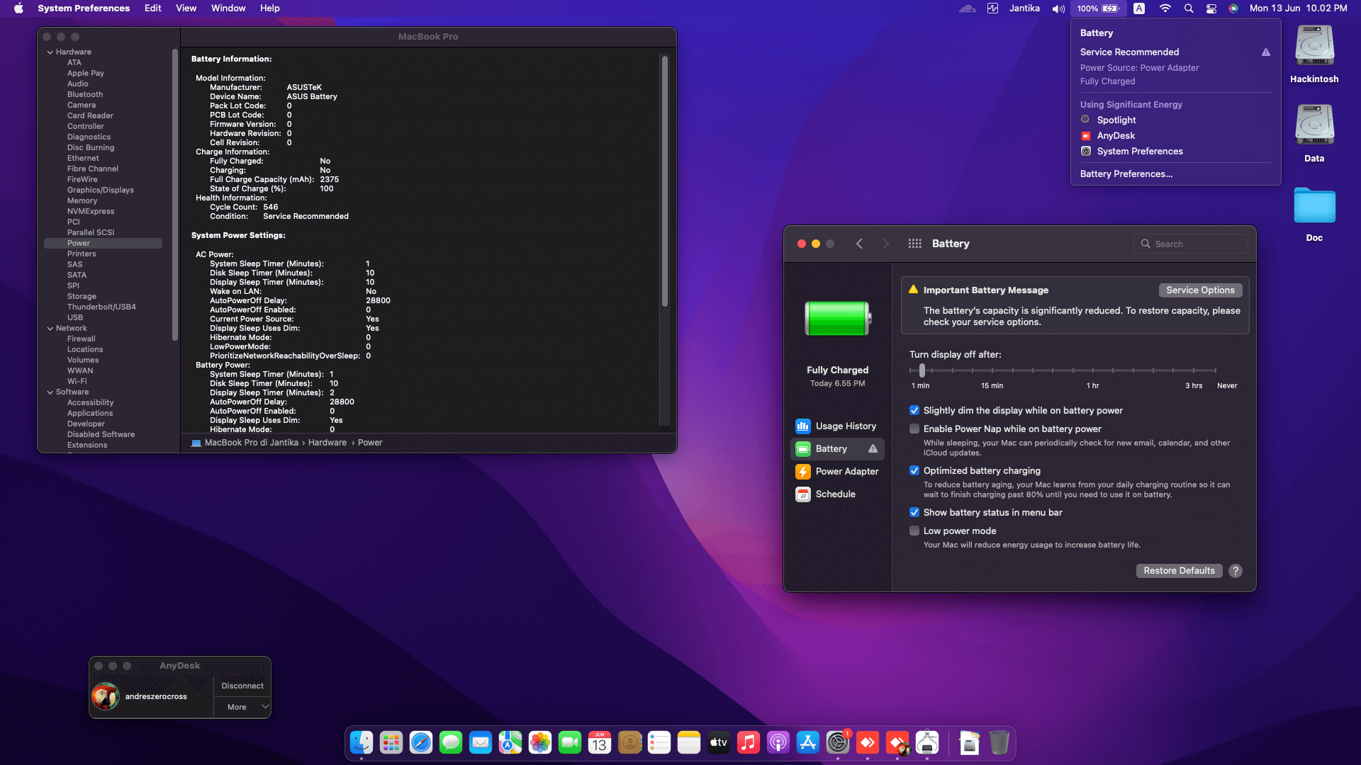 Asus VivoBook Pro 15 N580VD FY001T 3rd [KabyLake   Intel HD 620 + I2C]   OpenCore 7